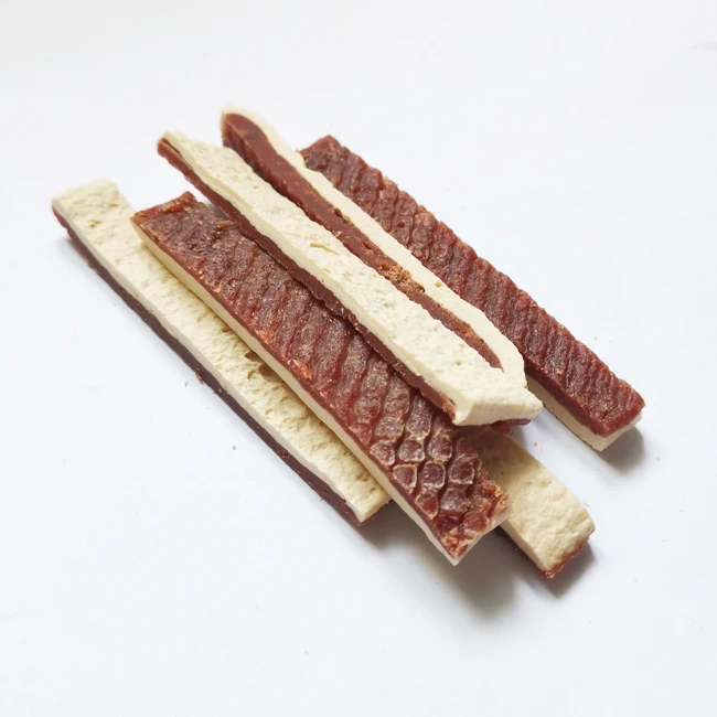 OEM ODM бестселлер лакомства для домашних животных оптовая продажа молярная палочка вяленая говядина рыба вяленые закуски собак и кошек Лидер продаж