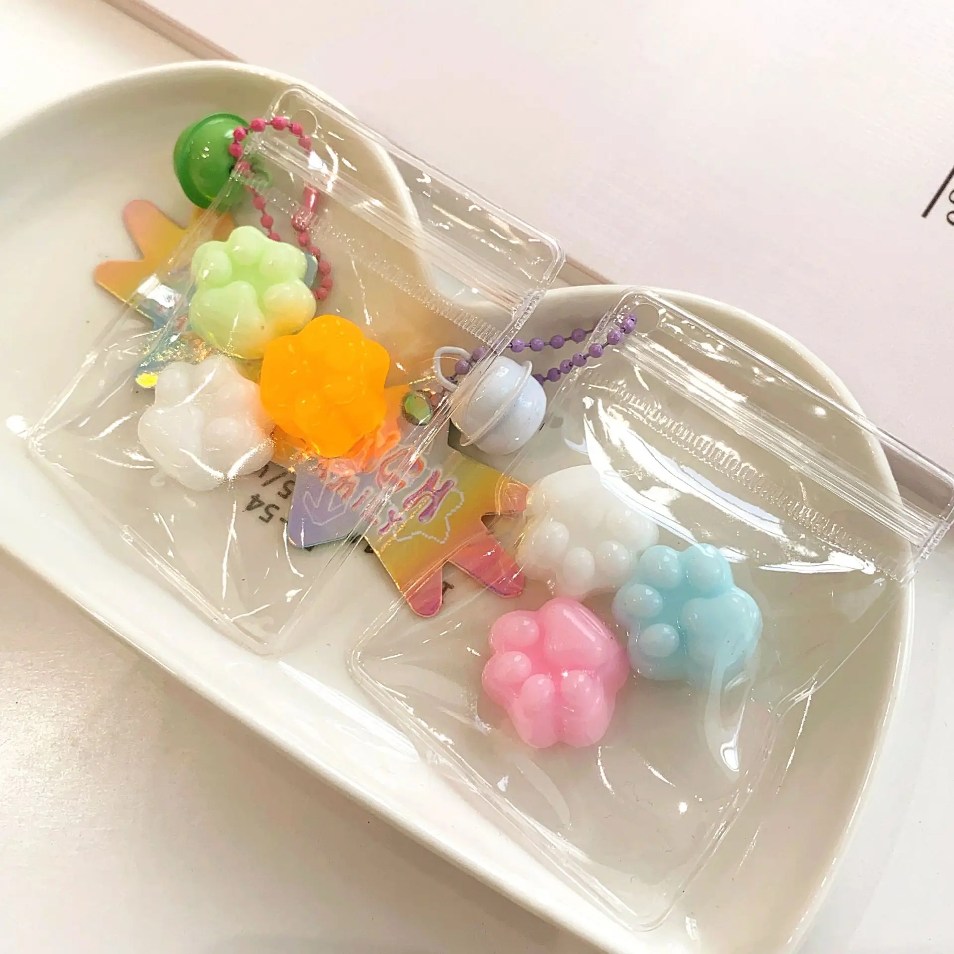 October New Mini Kawaii Animal Chicken Koala Taba Squishy Cute Keychain Dependent Bag Decoration