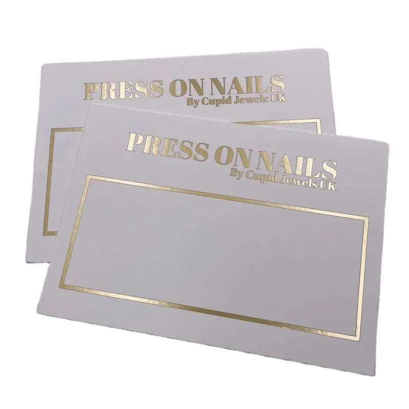 Custom Insert Luxury Gold Foil Hot Stamping Color Printing Thank You Card With Logo Wholesale Embossed Greeting Card