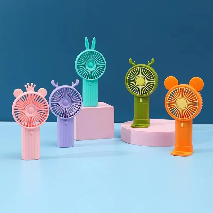 Portable Usb Handheld Ceiling Fan Lash Table Fan Rechargeable Mini FanHot sale products