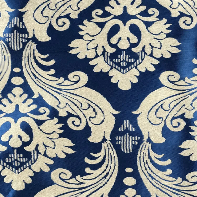 
China sale jacquard shading curtains fabric attractive style blackout fabrics for windows curtain livingroom bedroom 