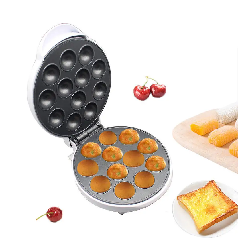 new design Electric Egg Breakfast Maker Cartoon Cat Shape Waffle Maker Machine 3 in 1