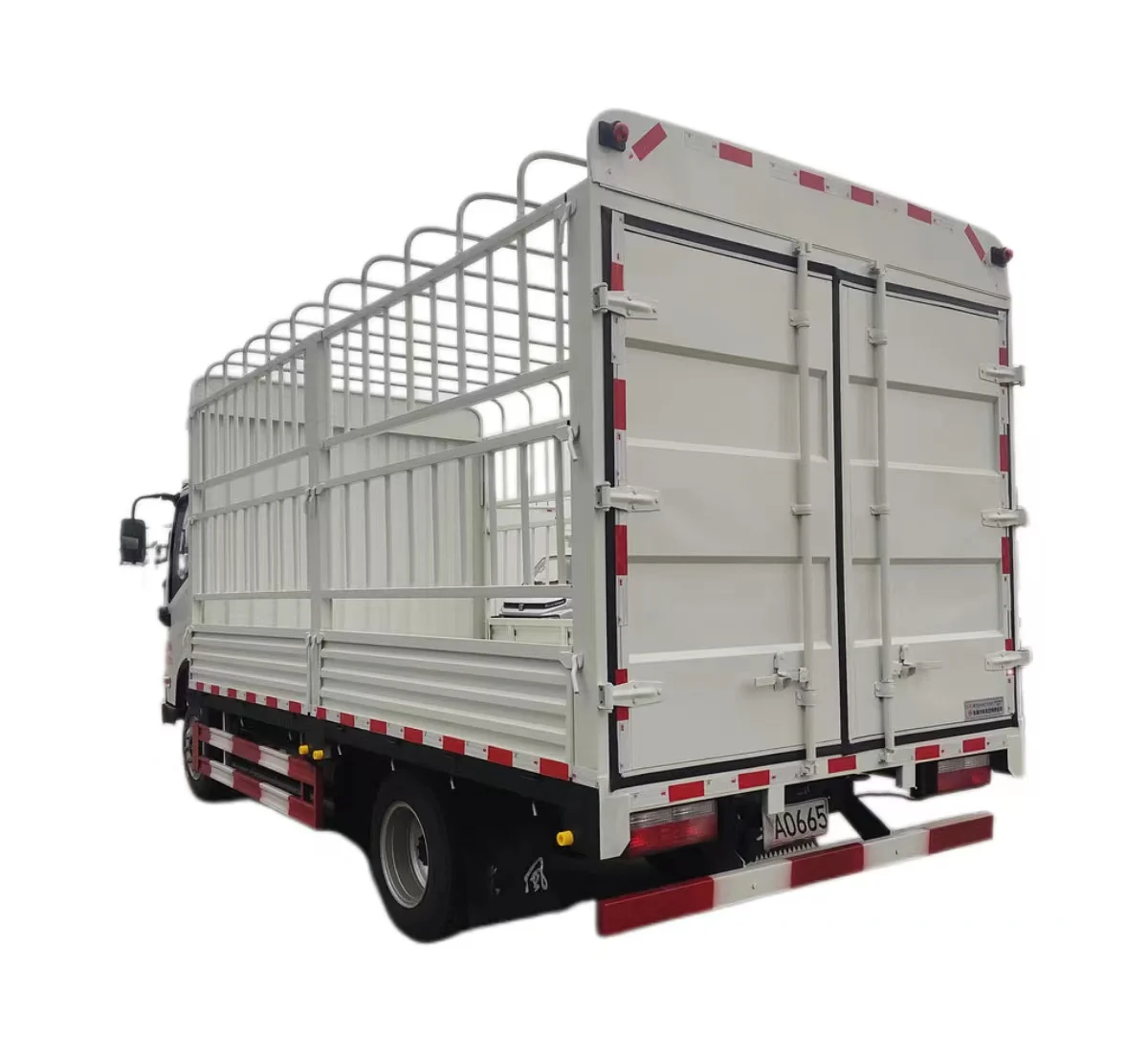 Dong Feng Hua Shen T19 4.5T 4.13-meter Single-row Pure Electric Cage-type Light Truck