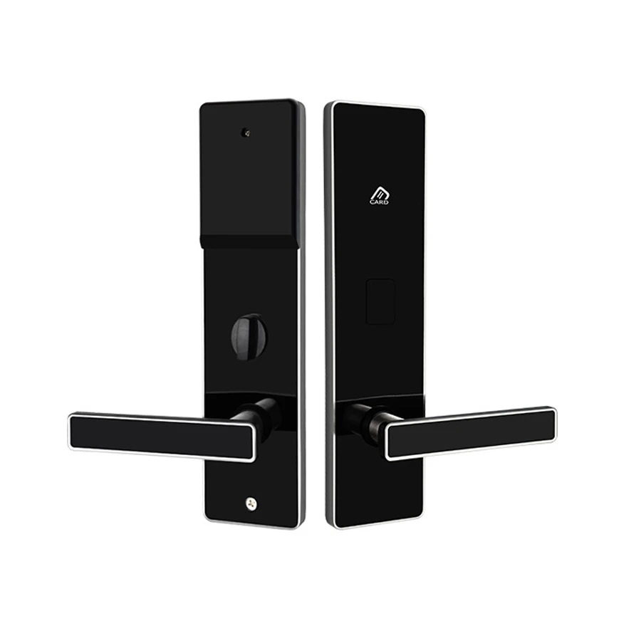 Cheap Portable Safety Stainless Steel Magnetic Hotel Door Card Lock for Hotel System with Access Key Card