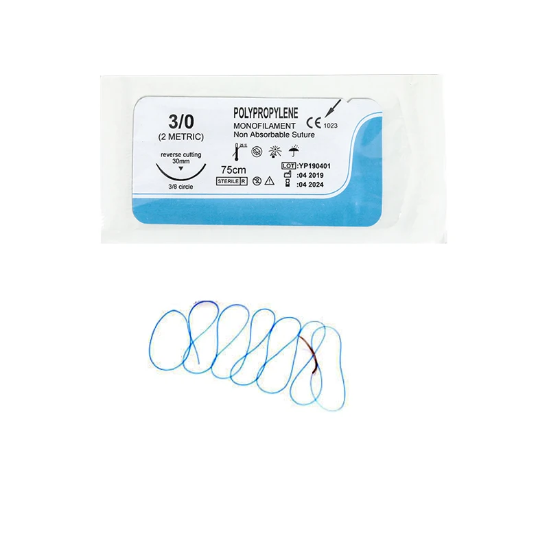 With needle Absorbable Suture Sutures Polyglycolic Acid Surgical Suture
