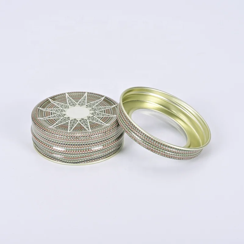 Food Grade Airtight Waterproof Aluminium 1-3g PVC Window Saffron Empty Tin Jar Box Packaging Container