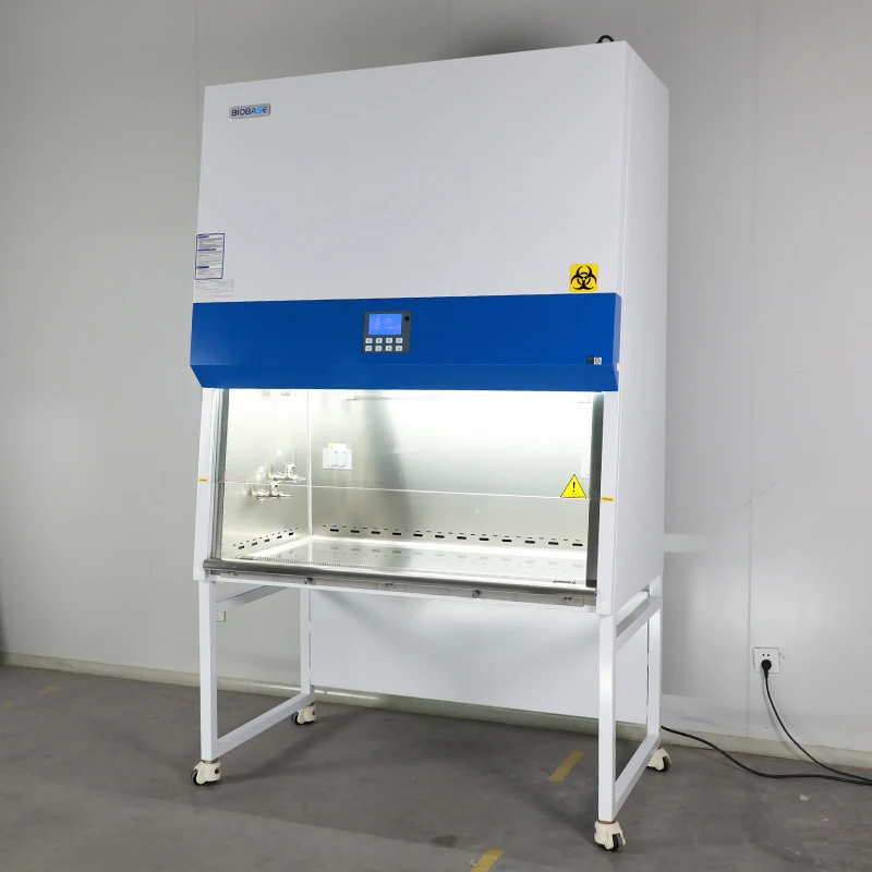BIOBASE Laboratory Air Protection HEPA Filter Safety Cabinet  NSF Certified Class II A2 Biosafety Cabinet BSC-4FA2-GL