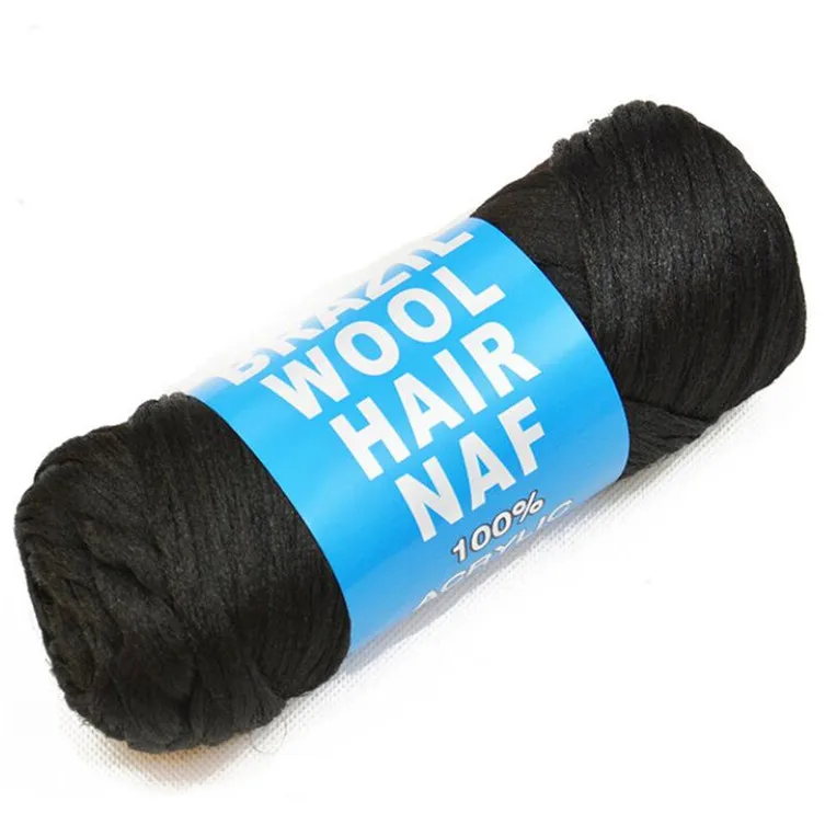 Wholesale  Brazilian Wool Hair African hair yarn for braiding