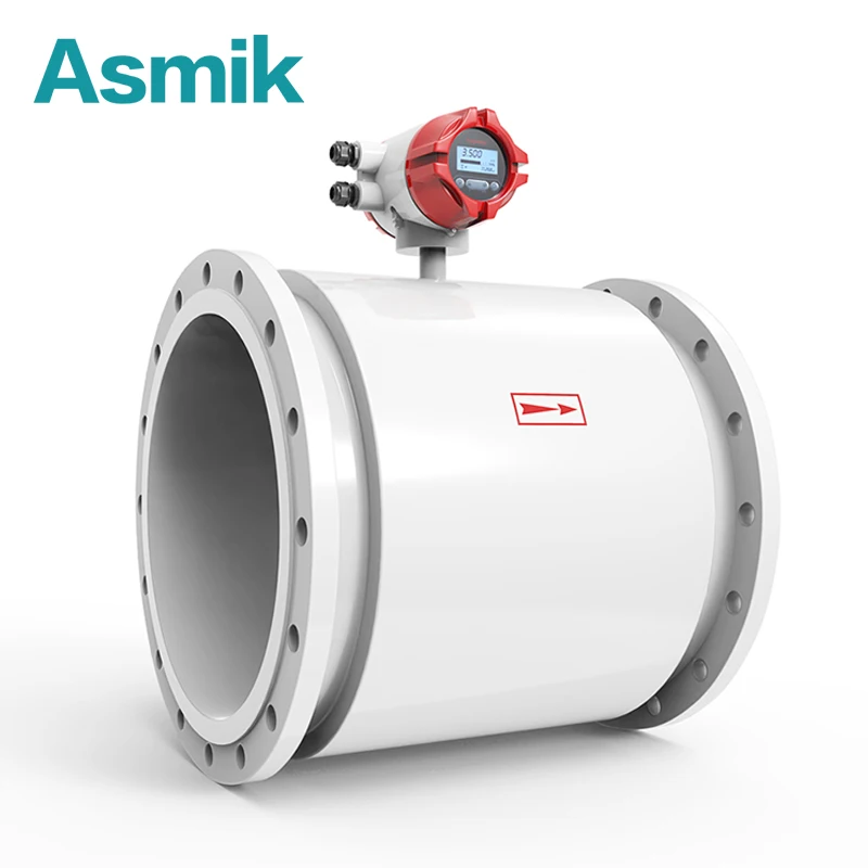 high quality electromagnetic flow meter sensor 8 inch water sewage engineering magnetic