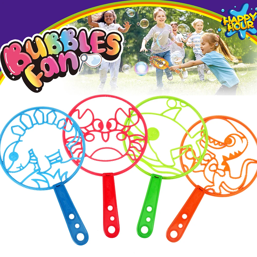 Cute dinosaur shape Giant 20CM Summer Outdoor Game Soap Maker Bubble Wand Toys With Pate For Party