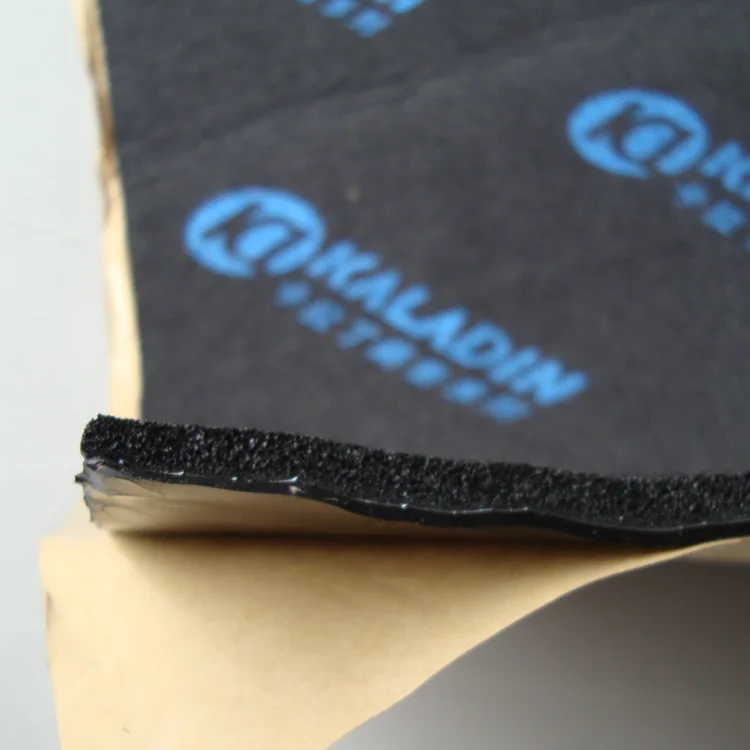 Best-selling  C5  Black Waterproof Sound Deadening Material Vibration Absorption Three In One Sheet