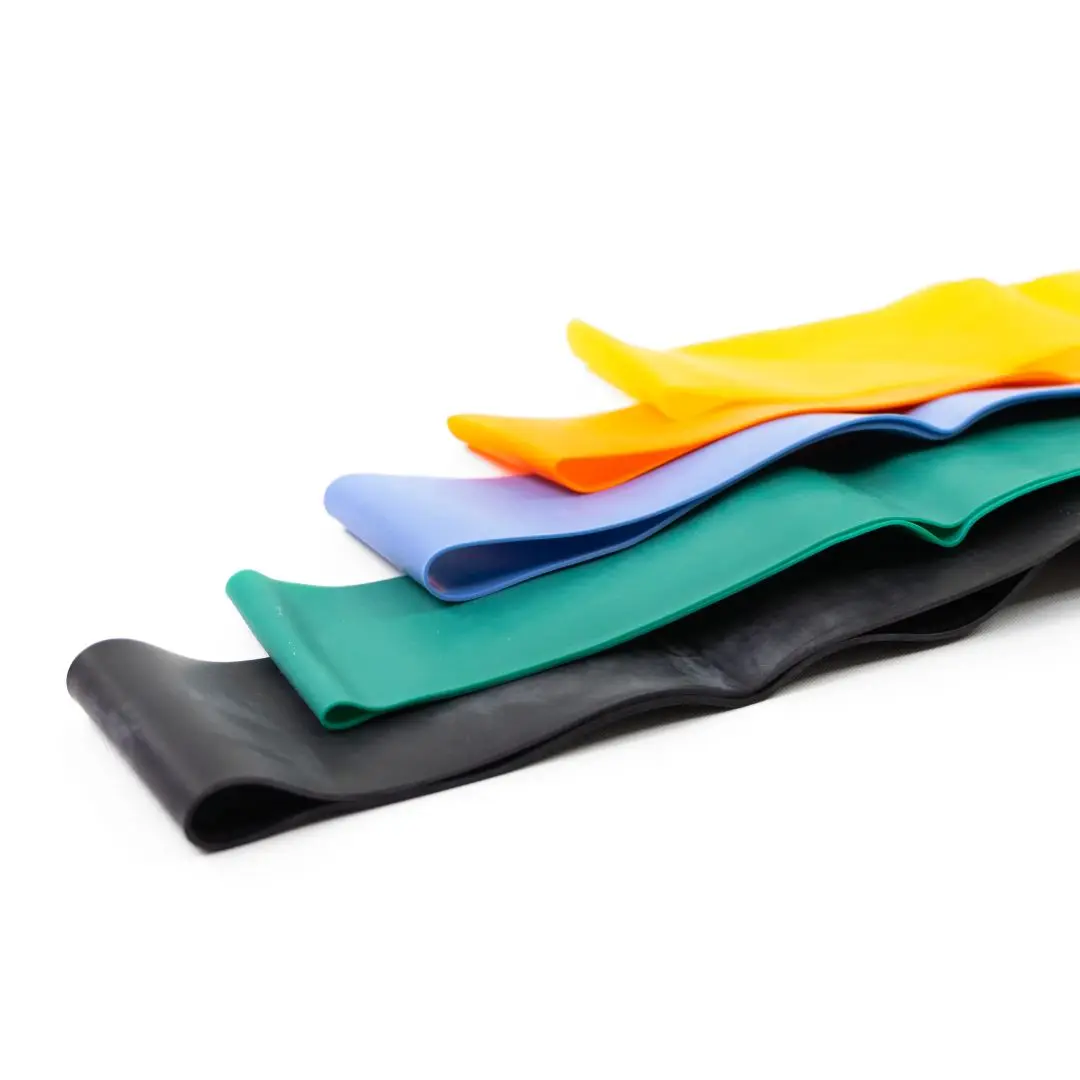 orange colour boxing resistance bands