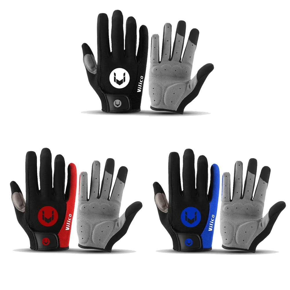 Best Selling Outdoor Sports Cycling Full Finger Gloves Breathable Mountain Bike Gloves Motorcycle Anti Slip Bicycle Gloves
