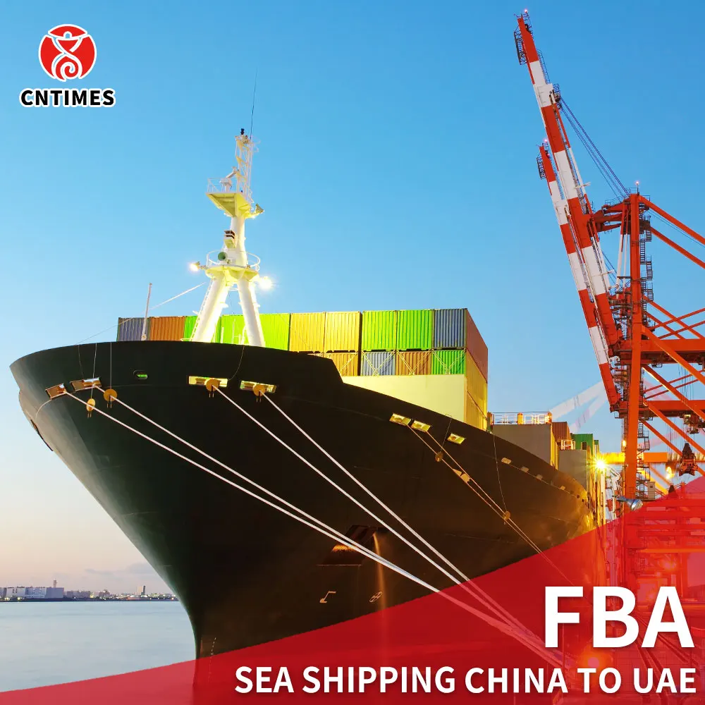 Professional 45HQ Full Container FCL Sea Shipping from China to USA/UAE FOB Delivery without China Warehouse Rent