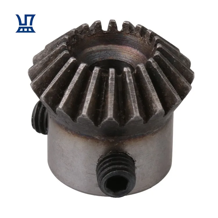 BQLZR Free Shipping 2Pcs Metal Spur Gear 20 Teeth 1 Die Precision Bevel Gear 1:1 Matching Tapered Bevel Gear 6mm