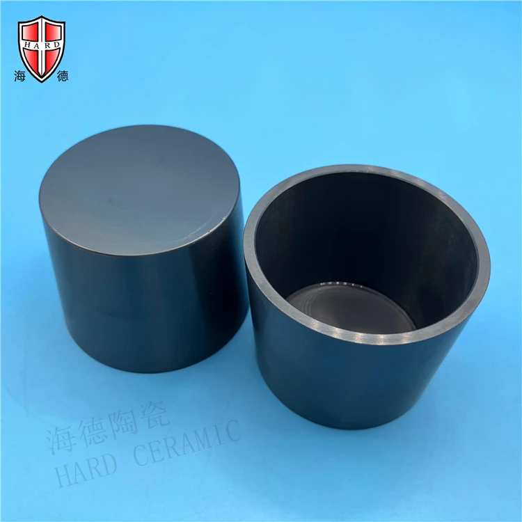 Custom wear thermal shock resistance crucible  silicon nitride ceramic clamp plier sleeve made factory