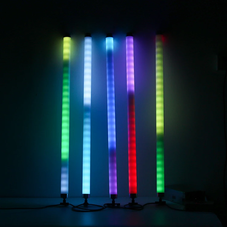 SHIJI Stage Event Decoration LED Wall Light Bar 40mm Matrix Tube Light RDM DMX512 3D Led Pixel Tube Light