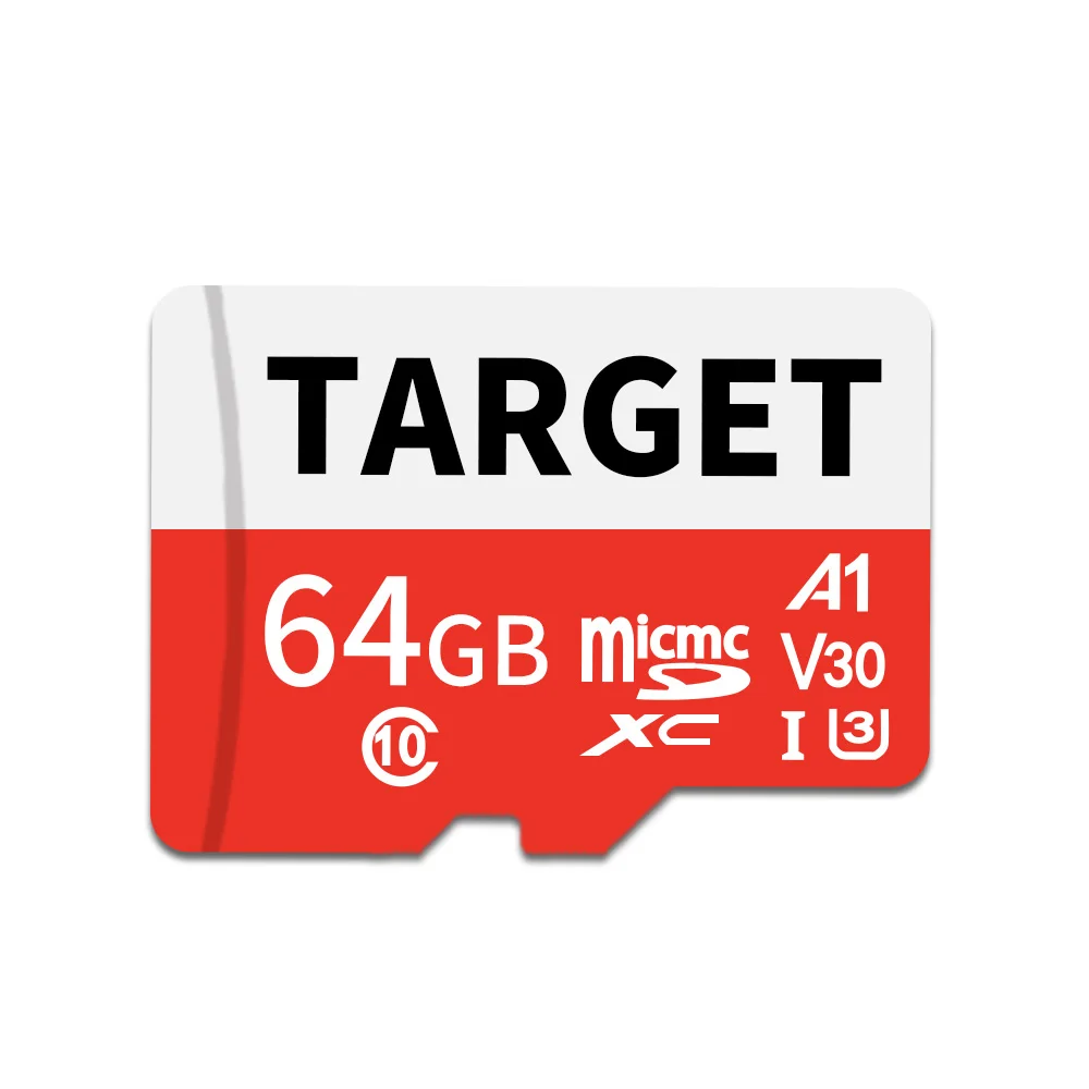 TARGER 64GB 128GB 256GB 512GB class 10 tf card mini SD Cards Memory Card for ip camera car navigation