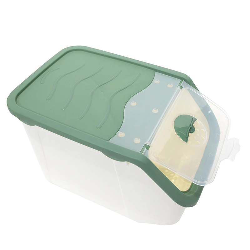 E-friendly  airtight rice container PPkitchen 20kg 25 kg rice storage container