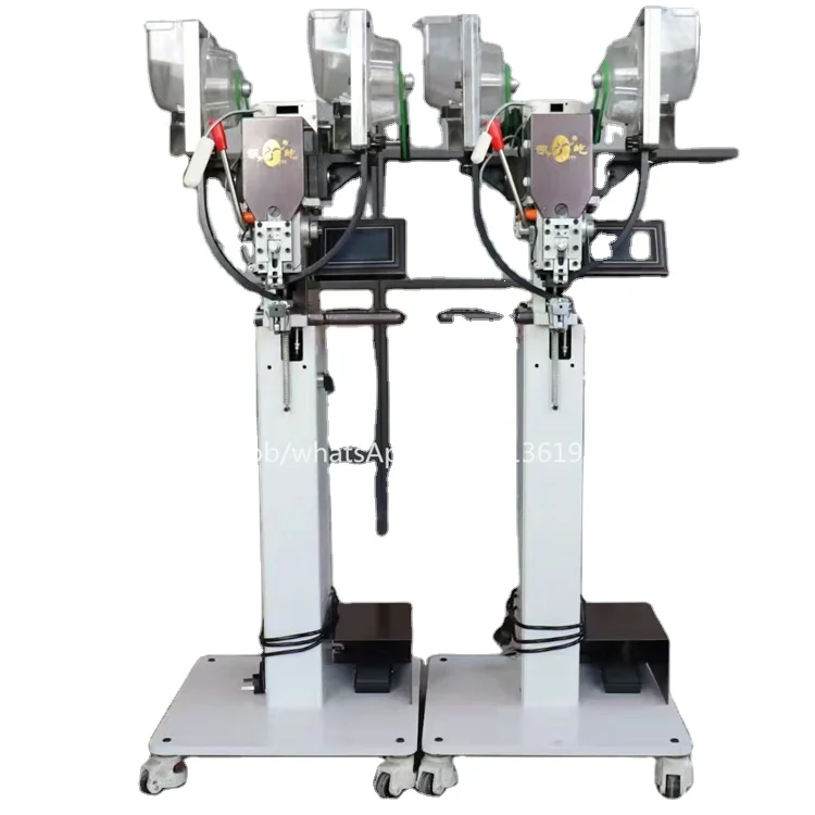 Wristband Button Attach Industrial Sewing Machine Attaching Metal Snap Fastener Machine