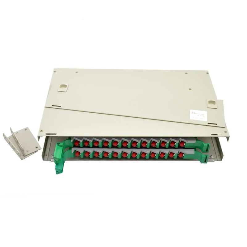 144 CORES OPTICAL DISTRIBUTION FRAMES WITH SC/APC UNIT ODF JUNCTION TRAY FULL LOADED