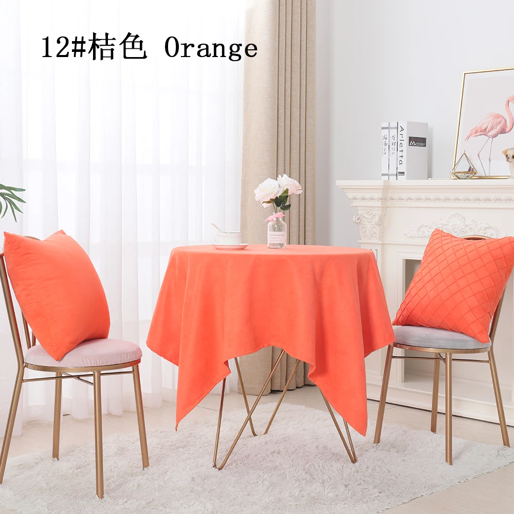 High quality 100% polyester table cloth dyed 120 square round woven tablecloth for home,restaurant
