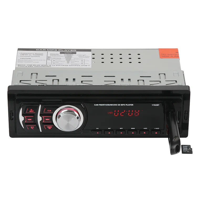 Высокое качество Универсальный Автомобильный MP3-плеер с FM-подключением USB SD Bluetooth музыкальный плеер динамик ЖК-дисплеем видео