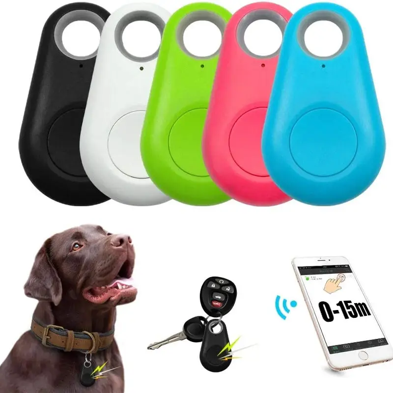 Smart Pet Tracker Anti-lost Alarm Wireless APP Tracker Child Bag Wallet Phone Key Designer Dog Tracker Locator Anti Lost Alarm