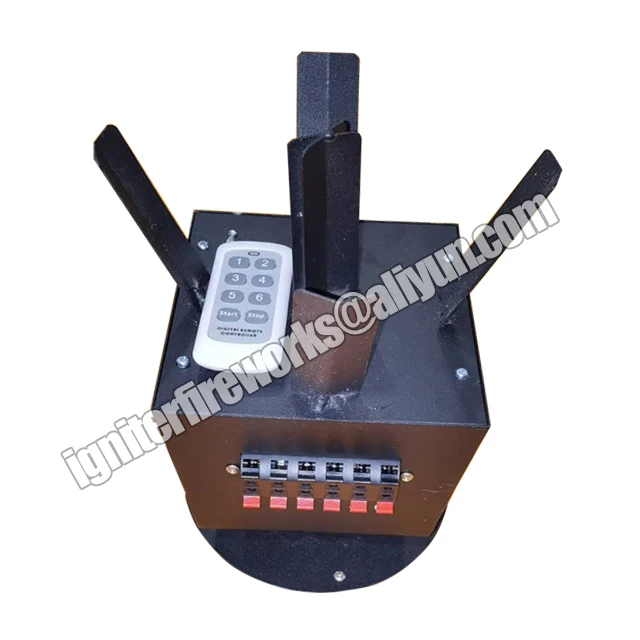 Свадьба, вечеринка, вращающаяся машина для фейерверков, крытый фонтан, система обжига фейерверков, устройство для спецэффектов