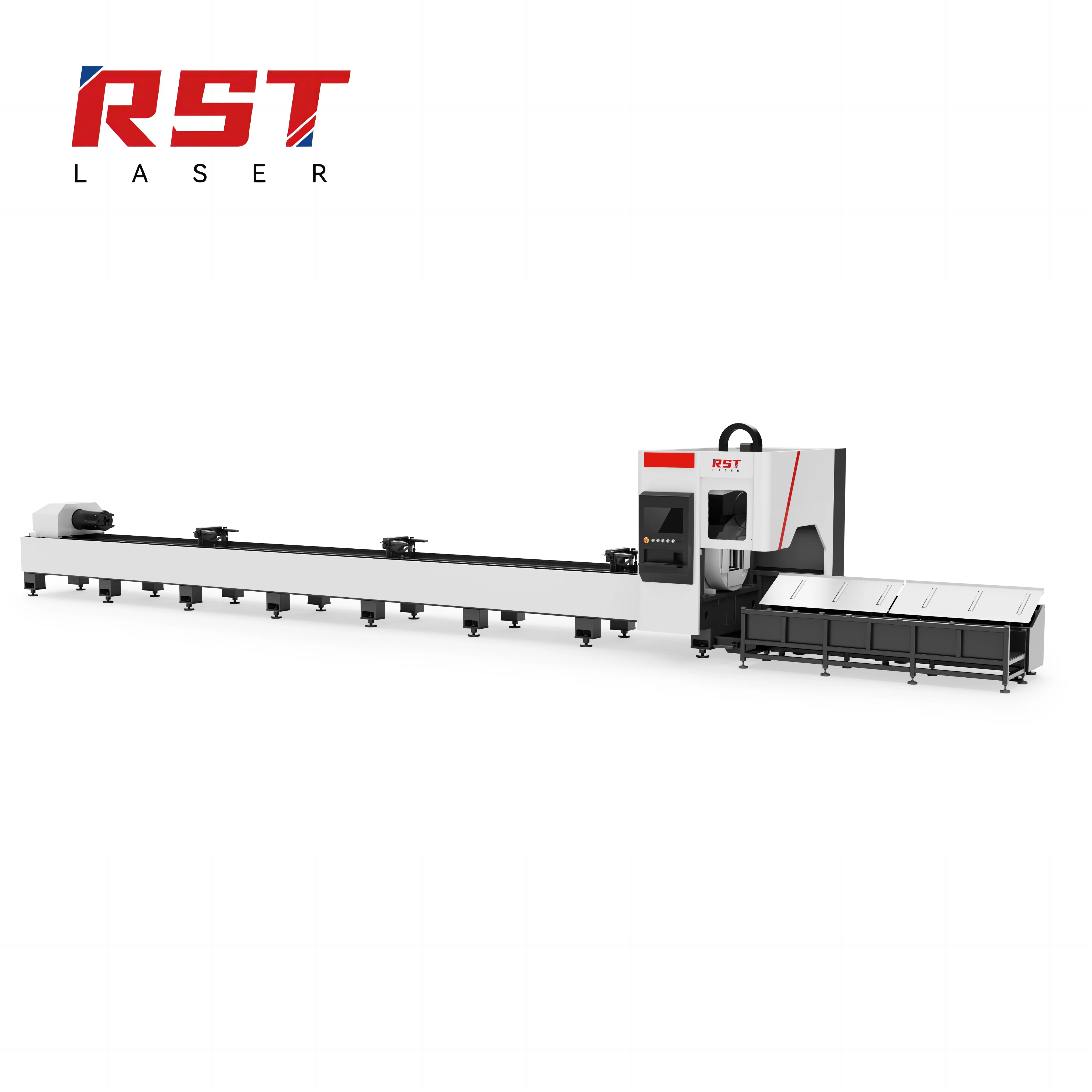 120mm Round Tube Diameter 6000mm Length Metal Pipe CNC Fiber Laser Cutting Machines