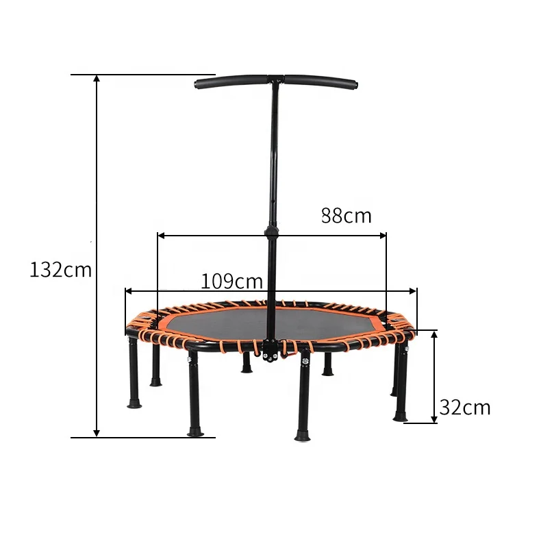 Child trampolines with oxford fabric 48inch trampoline outdoor indoor