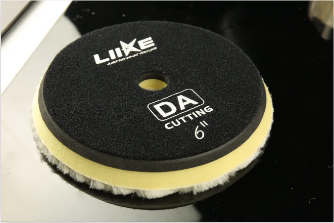 Steak woolen cutting pad for car  polishing