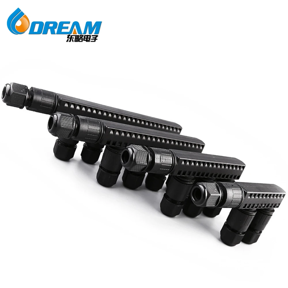 DREAM START Factory 2pin LED Light Power Screw Lugs Cable Splitter Waterproof Connector