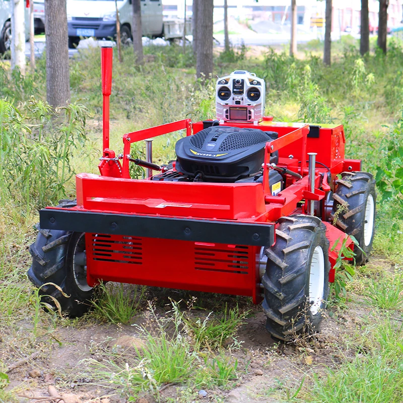 Цена завода 21 6 дюймов 31 4 бензиновая газонокосилка 196cc 224cc пульт дистанционного управления робот