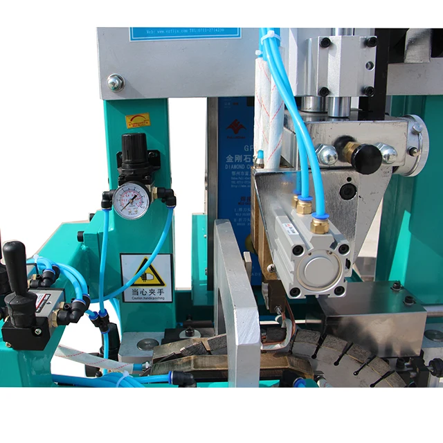 Automatic soldering diamond segments brazing machine supplier for stone