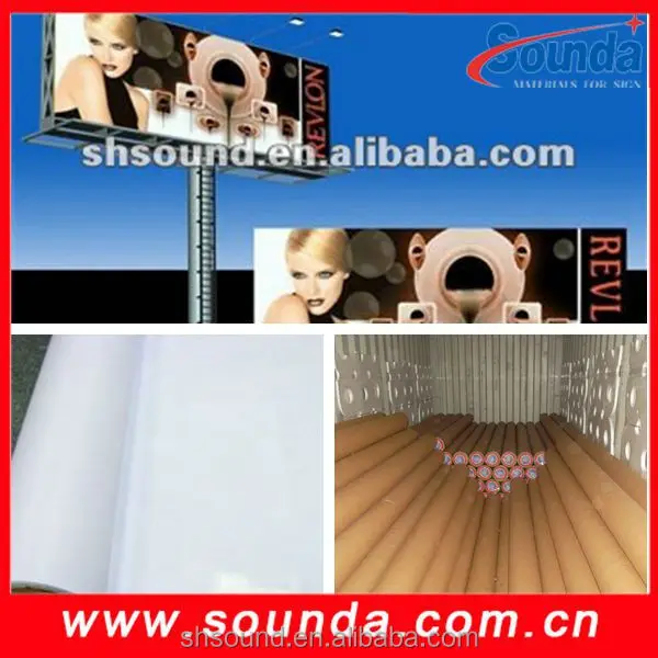 Sounda hot selling 10oz laminated frontlit pvc flex