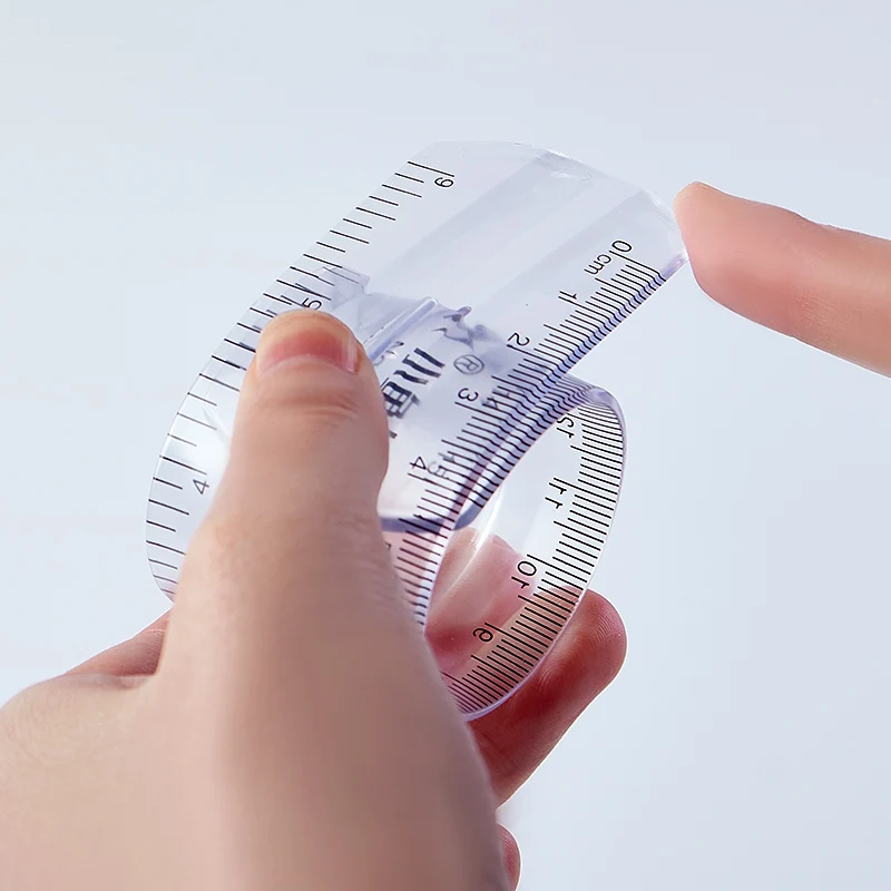 Линейка прозрачная 15 см