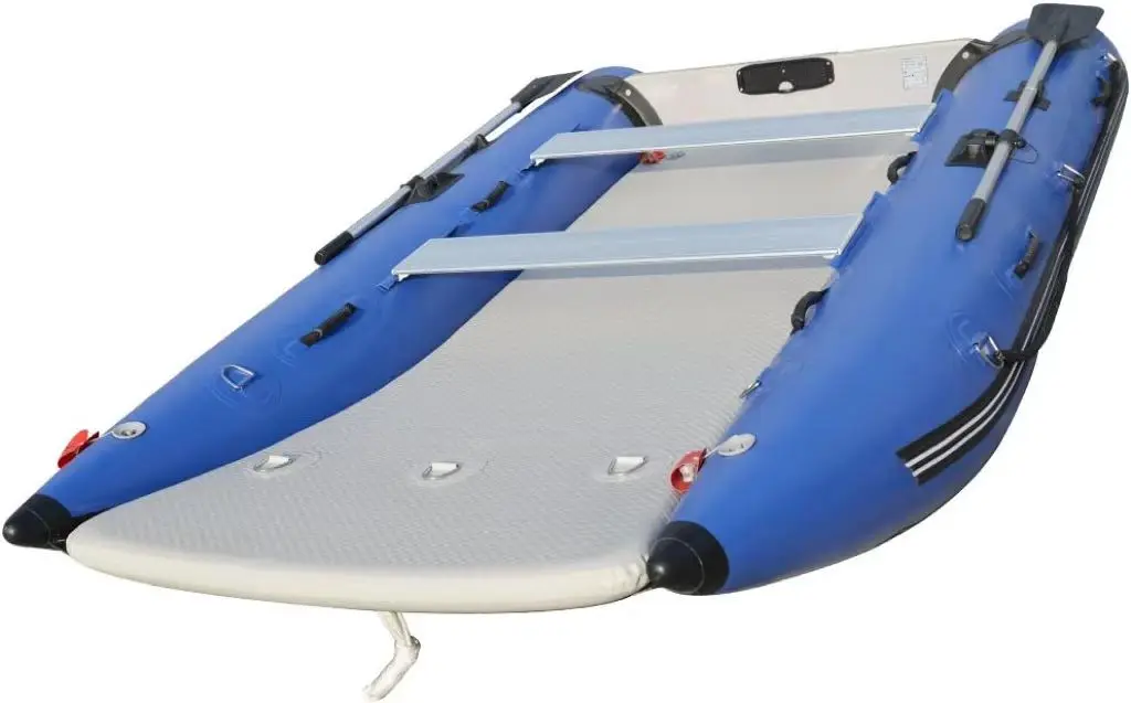2024 hot sale cheap 2.8-4.9m inflatable high speed fishing catamaran rubber assault boat