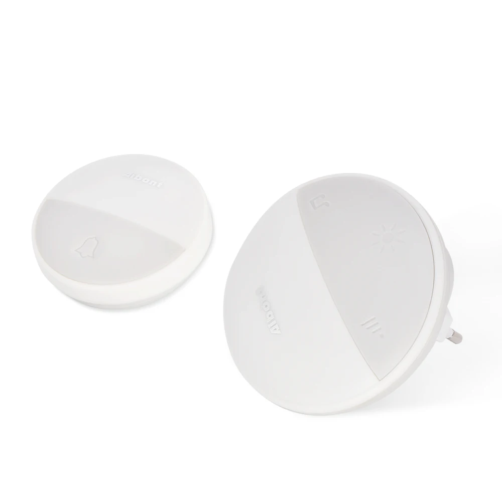 Wireless Doorbell Waterproof Door 58 Chimes With Automatic Sensor Night Light Function Operating At 500 Feet