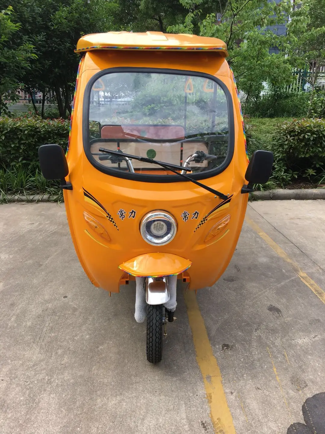 hot sale e-rickshaw 1200w 60V electric tricycle with ABS roof in best price in India
