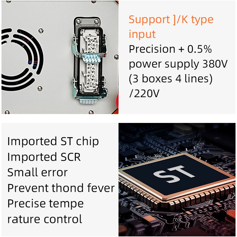 MD98 hot runner temperature control box temperature control table card type intelligent temperature control card mold line tempe
