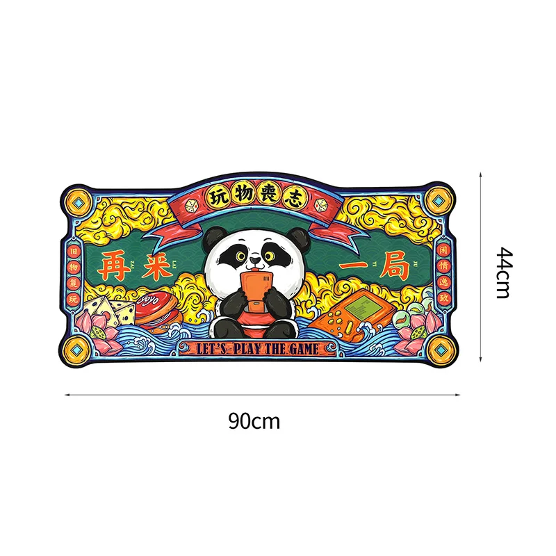 
BUBM Manufacturer OEM Custom Chinoiserie Style Large Sublimation Gaming Desk Mousepad 