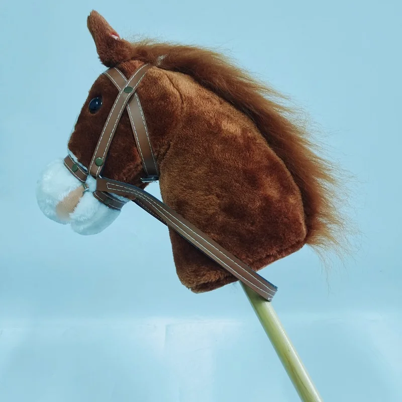 Хобби Лошадь Коричневый ручной работы Stickhorse Steckenpfed игрушки от детей