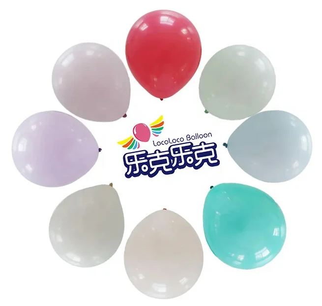 whole sale 9 10 12 inch standard colors party decoration round latex hot sale Europe and USA balloon