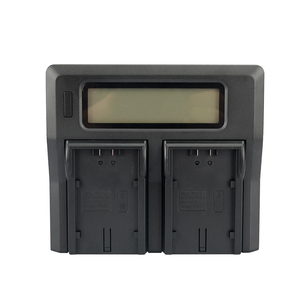 KingMa Smart LCD Dual Channel Charger For Panasonic CGR-D54S battery and For Panasonic NV-MX1000 NV-MX2500 NV-MX350 NV-MX camera