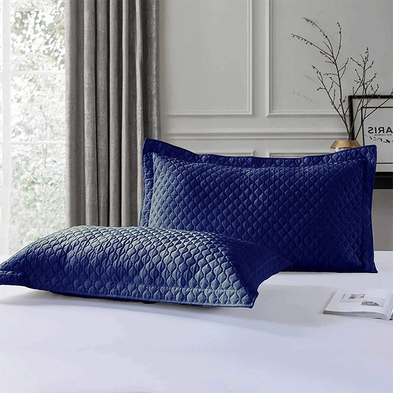 Suede Soft Touch Wholesales Made In China  Queen King Size Solid Color Luxury Velvet Ultrasonic 3pcs Quilt Set