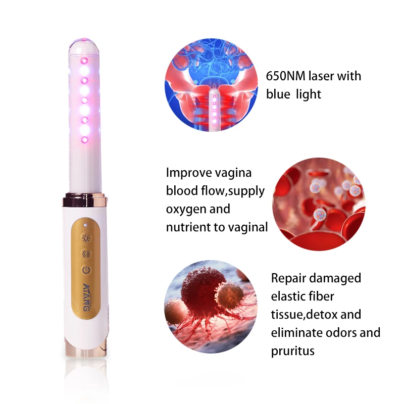 Vaginal tightening wand gynecological treatment to vaginal rejuvenation machine  LED therapy device  for vagina tightening stick