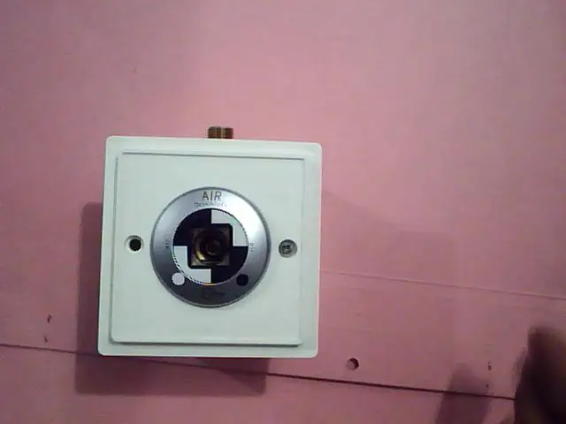 German type medical gas outlet with box oxygen gas outlet box connector gas outlet