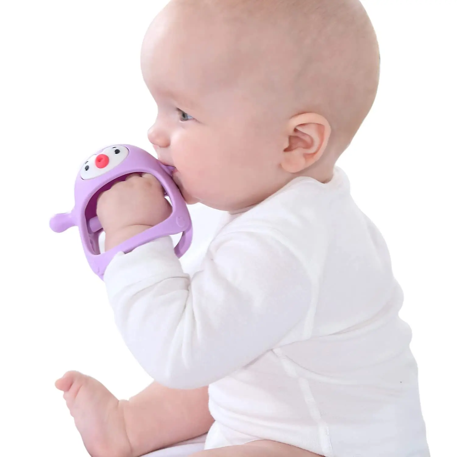 Wholesale BPA Free Chewable Teething Toy Baby Teethers Silicone Teether