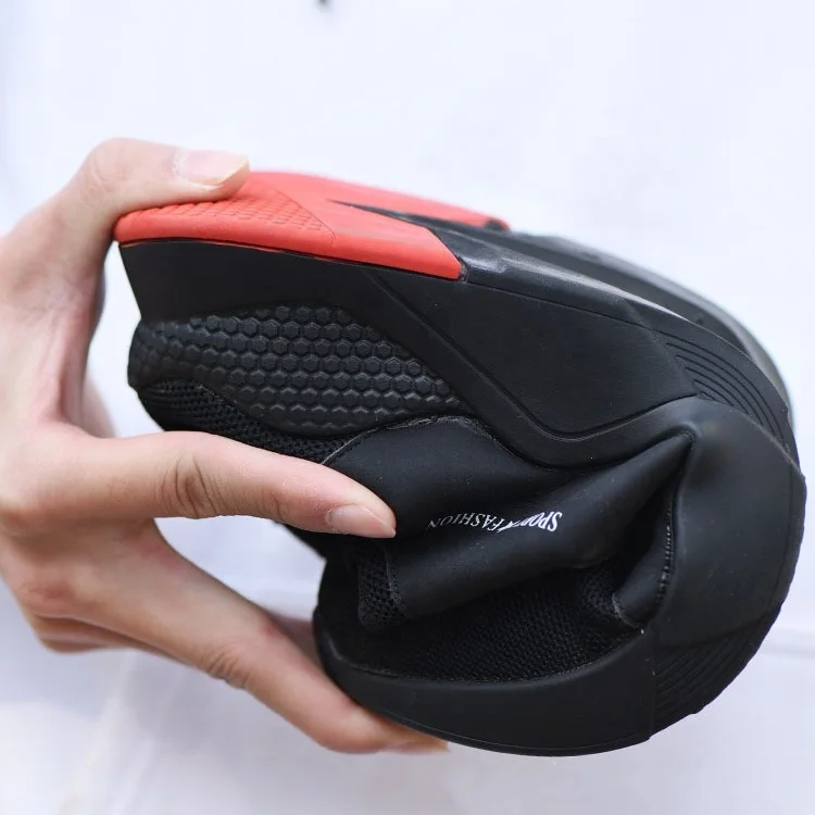 Мужские защитные рабочие ботинки со стальным носком, рабочие ботинки, неразрушаемые легкие кроссовки